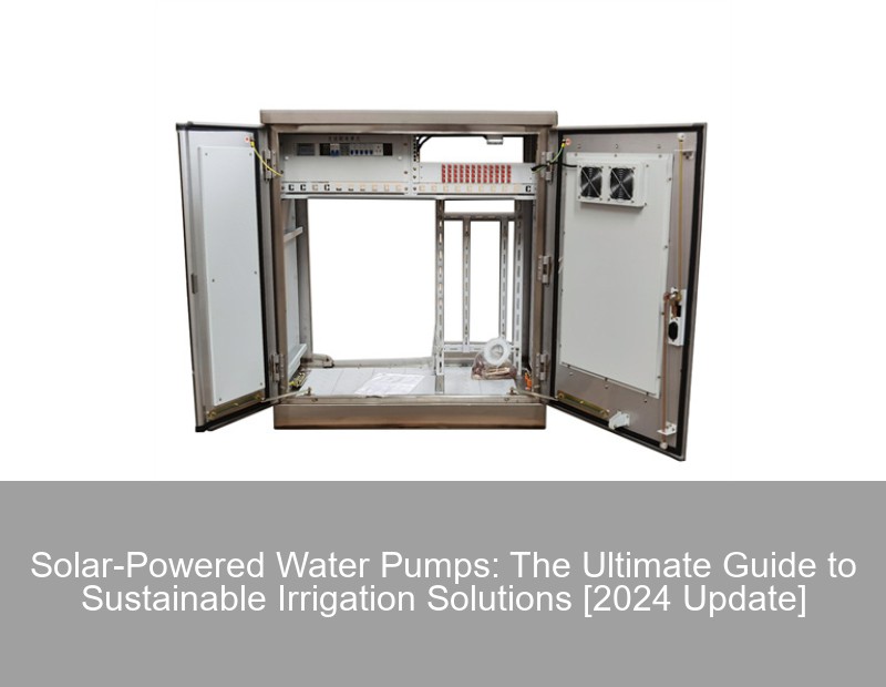 Solar-Powered Water Pumps: The Ultimate Guide to Sustainable Irrigation Solutions [2024 Update] | Huijue Group